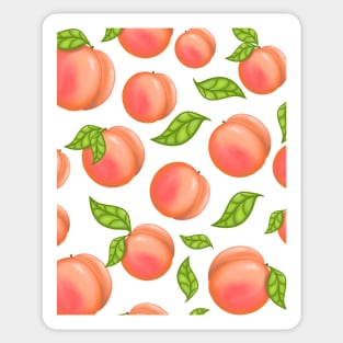 Peach Pattern Sticker